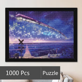 

Gigsaw Toys Puzzle 1000 Pieces Paper Assembling Picture Landscape Animal Puzzles Educational Toys Puzzles For Adults Kids