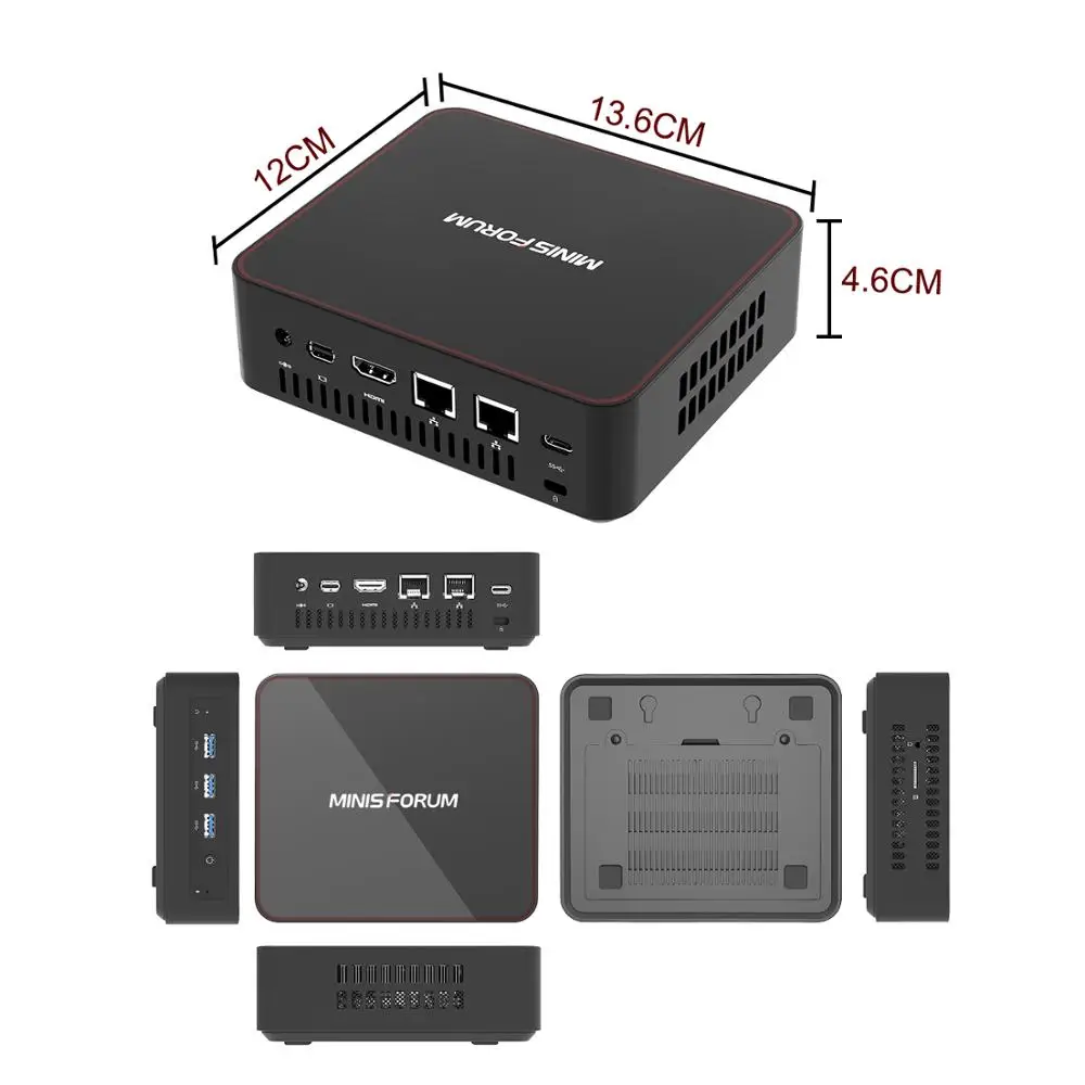 高評価なギフト ミニPC MINISFORUM U500-H ccwom.cl