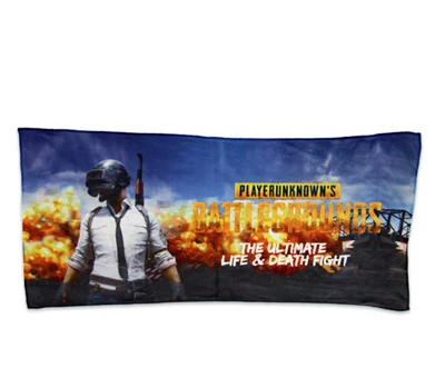 Аниме игра PLAYERUNKNOWN'S BATTLEGROUNDS полотенце с длинным принтом Новое спортивное полотенце банное полотенце мягкое и банное полотенце подарки