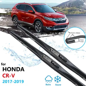 

Car Wiper Blades for Honda CR-V 2017 2018 2019 CRV RW1~RW6 Front Window Windscreen Windshield Wipers Car Accessories Stickers