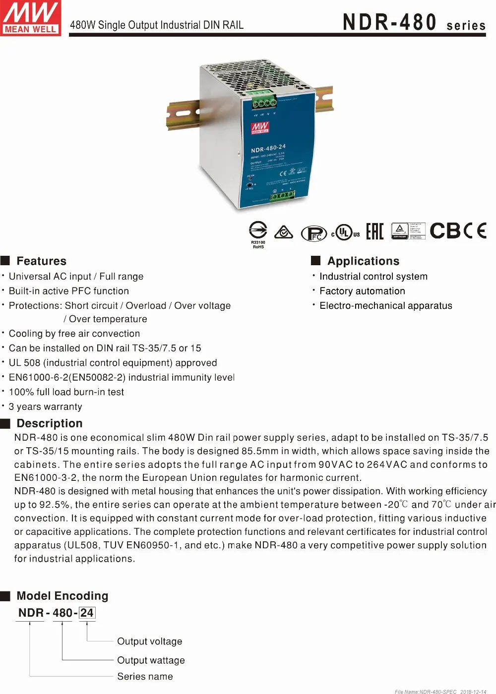 NDR-480-SPEC-1
