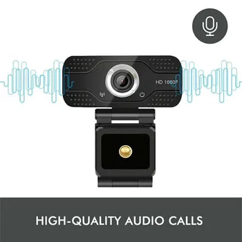 

USB Portable HD 1080P Webcam Web Cam Camera & Microphone Mic For PC Laptop Support MJPEG Image Format