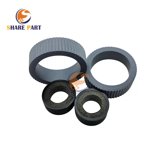 1 SET SCANNER FEED ROLLER TIRE KIT FOR Fujitsu FI6125 6225 6130Z 6230