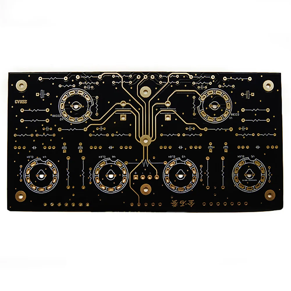 de potência super linear push-pull pcb placa vazia acessórios diy