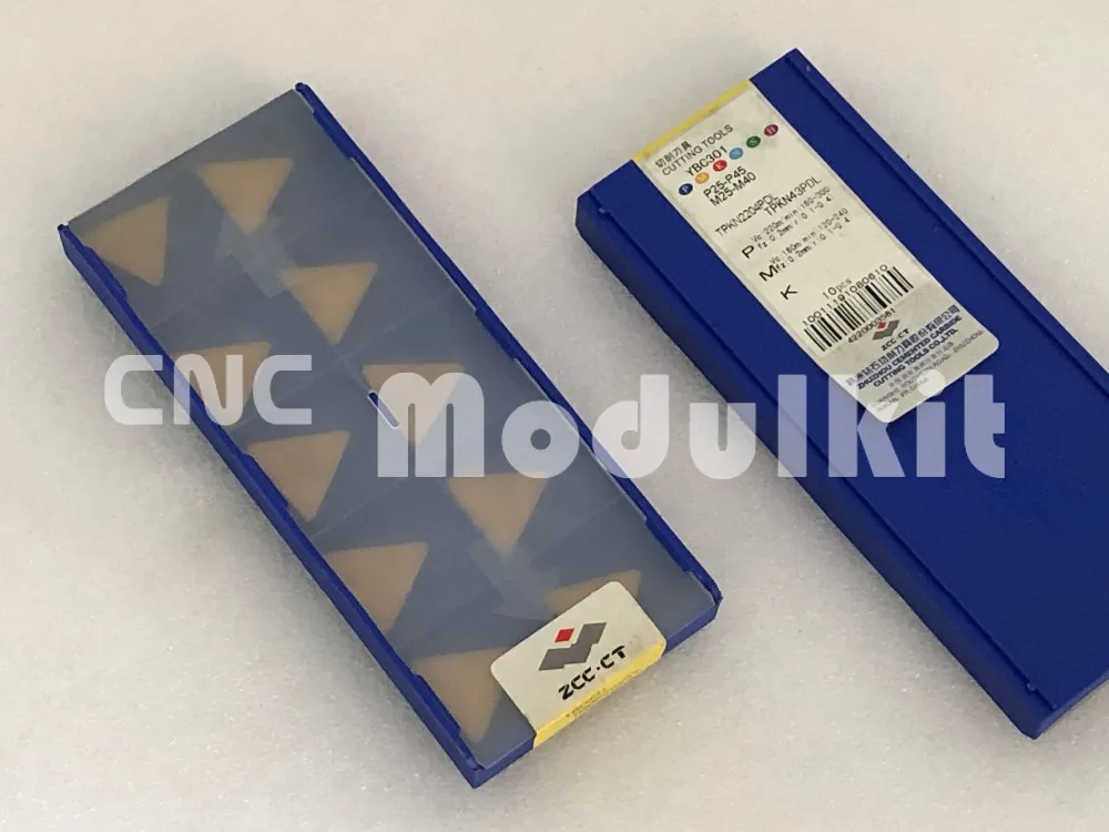 TPKN2204PDL YBC301 Diamond ЧПУ токарное лезвие вставки ЧПУ карбидные CNC оборудование мукомольных заводов нить для поворотного, режущего инструмента 10 шт. Модульный Набор CNC