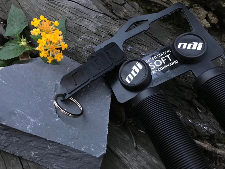 ODI MTB Handlebar Grips Bicycle Silica Gel Handlebar Grip Soft Non-slip Shock-absorbing Handle Cover XC/AM Downhill Folding Bike