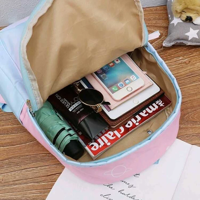 Водонепроницаемый нейлоновый рюкзак Mochilas Shcool, сумка на плечо для девочек-подростков, модная женская детская школьная сумка с несколькими карманами для девочек-подростков