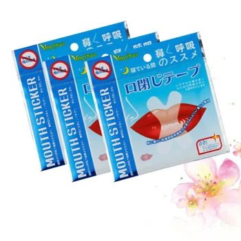 

90pcs Anti-snore Stickers Useful Portable Comfortable Sleep Mouth Tape Snore Stopper for Men Somniloquist