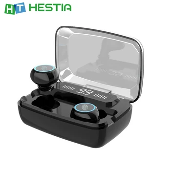 

M11 TWS Bluetooth 5.0 Wireless Earphones Touch Control 8D stereo Sound Quality Deep Bass 108db Cordless Earbuds in ear HandsFree
