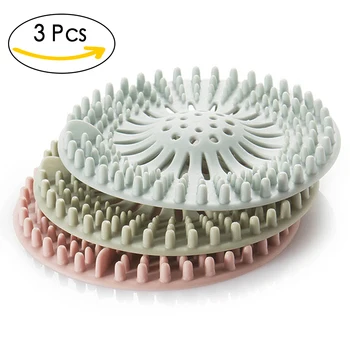 

Hair Catcher Bath Stopper Strainer Shower Cover Kitchen Bathroom Basin Sink Strainer Filter Drain Strainer