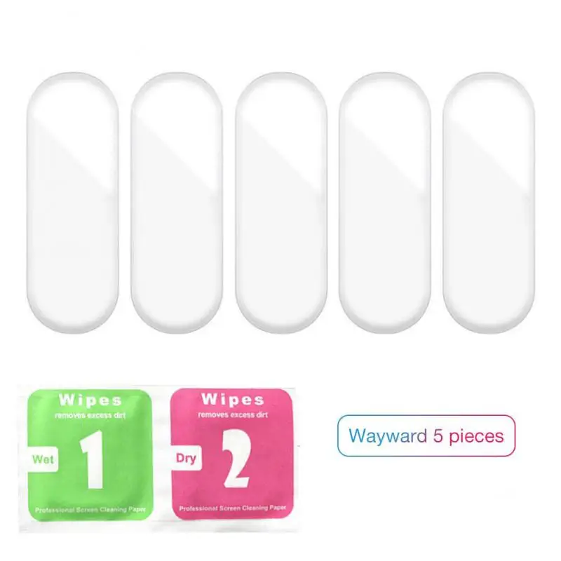 5PCS Film For Xiaomi Mi Band 4 protector soft glass For miband 4 Film Full Cover Screen Protection Case Protective Smart Film