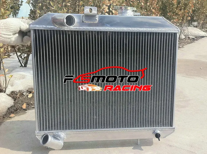Aluminum Radiator For 1941-1952 Jeep Willys MB M38 MC 1-Ton Truck 463 473 CJ-2 CJ-3 FJ Jeepster 2.2L 2.4L 2.6L 3.7L 1942 1943 | Автомобили