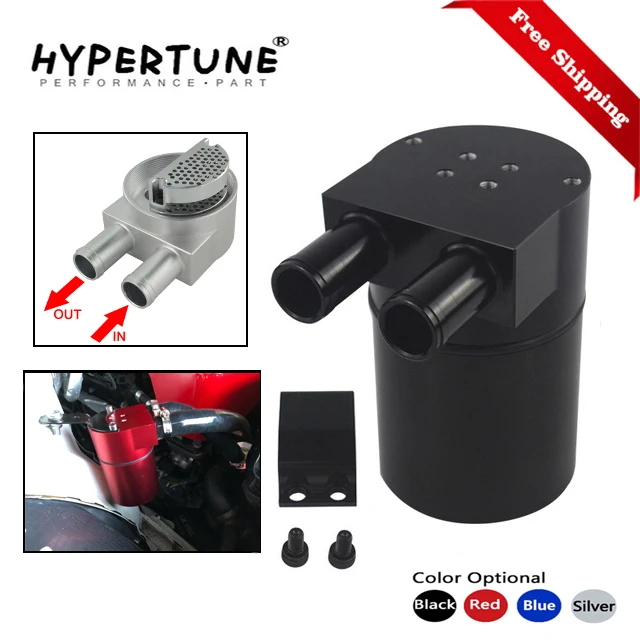 

Free Shipping - High Performance Black Aluminum Alloy Reservior Oil Catch Can Tank for BMW N54 335 HT-TK60