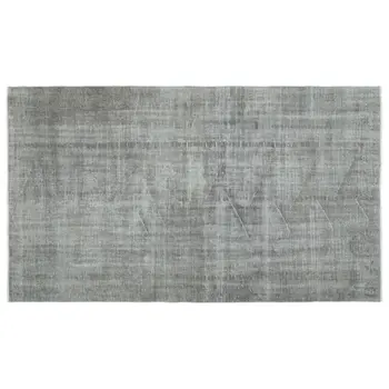 

Handmade Gray Vintage Overdyed Turkish Area Rug 158x270 Cm-5'2''X8'10''