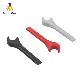 

BuildMOC 4006 tool wrench ldd4006 Brick For Building Blocks Parts DIY Educational Tech Parts Toys