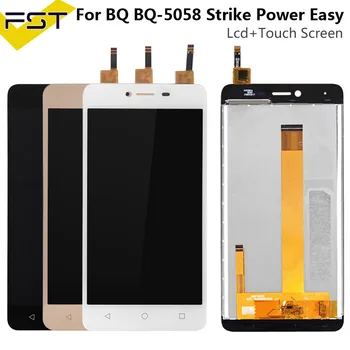 

For BQ BQ-5058 Strike Power Easy BQS-5058 BQ-5058 Strike Power Easy SE BQS5058 BQ5058 LCD Display Touch Screen Assembly+Tools