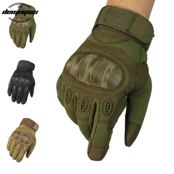 

Touch Screen Military Tactical Gloves Army Paintball Shooting Climbing Hiking Airsoft Combat Hard Knuckle Full Finger Gloves