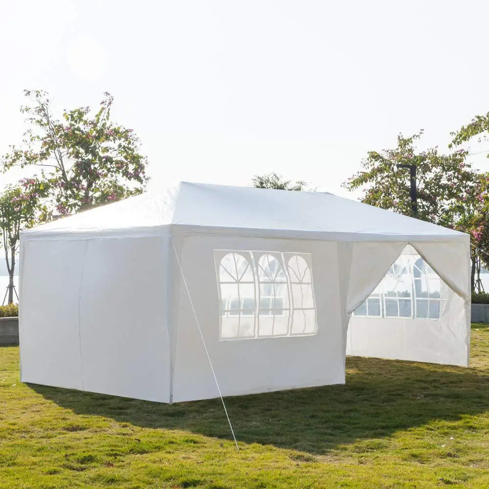 Yonntech 3 x 6m Party Tent Gazebo Marquee with 6 Removable Sidewalls