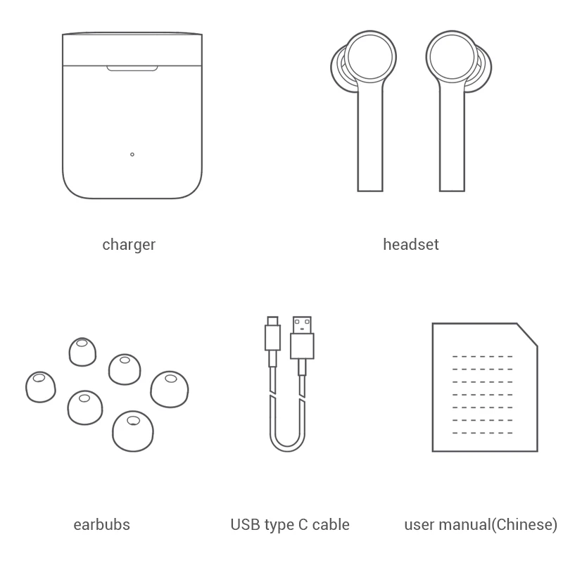 Xiao mi Airdots Pro mi Air TWS беспроводные наушники Bluetooth гарнитура ANC Noice переключатель шумоподавления Авто пауза кран управление для телефона