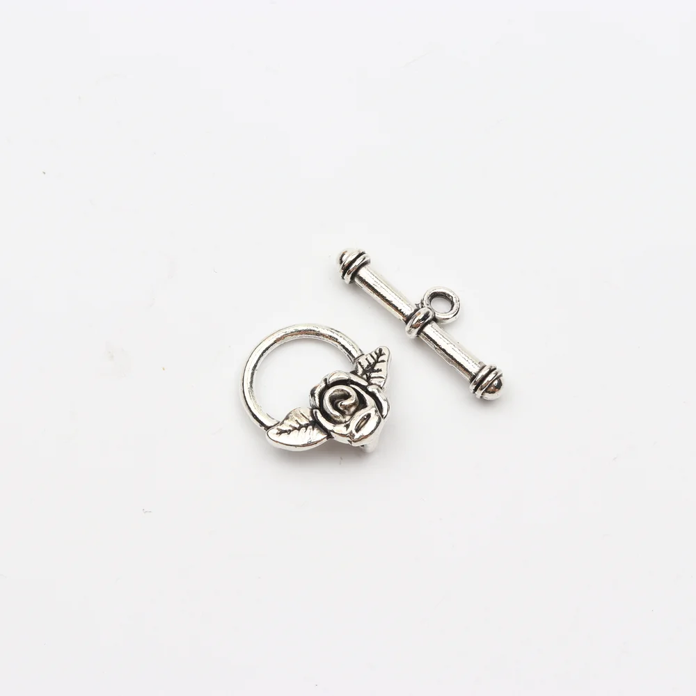 18 Arten gemischter Antik-Silber-Metallarmband-Verbindungs-Haken-OT-Verschlüsse für die Schmuckherstellung, DIY-Zubehör, Großhandelslieferung – Detail 21