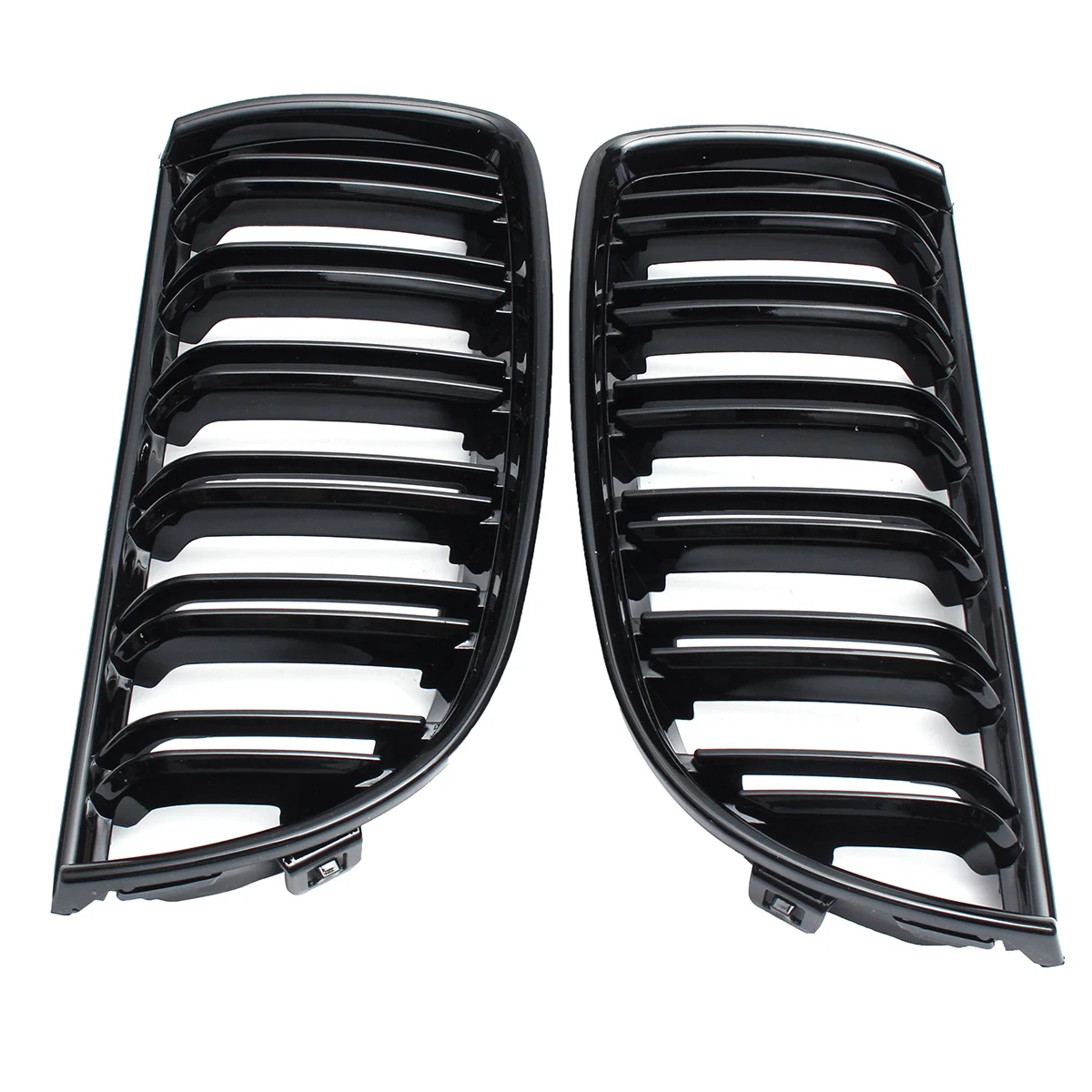 Front Kidney Grille Front Grille Kidney Grille Trim Kit Pair For BMW E90-E91 3 Series 2004-2007/E60-E61 2003-2010/E39 97-03/F10-F11 F18 09-17/F32 13-17/F20