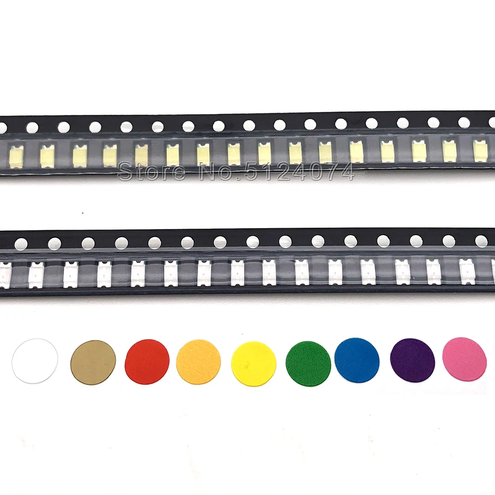 3000/катушка LED 1206 3216 SMD bead теплый белый/холодный
