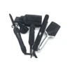 Hair Styling Appliances 4 Piece Stylist Heating Plate Hair Straightener Hot Comb Blow Dryer Kit with Bling Rhinestones 2