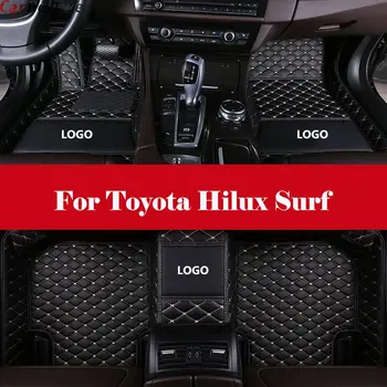

All Weather Floor Mat Full Protection Car Accessories Floor Foot Pad car styling For Toyota Hilux Surf
