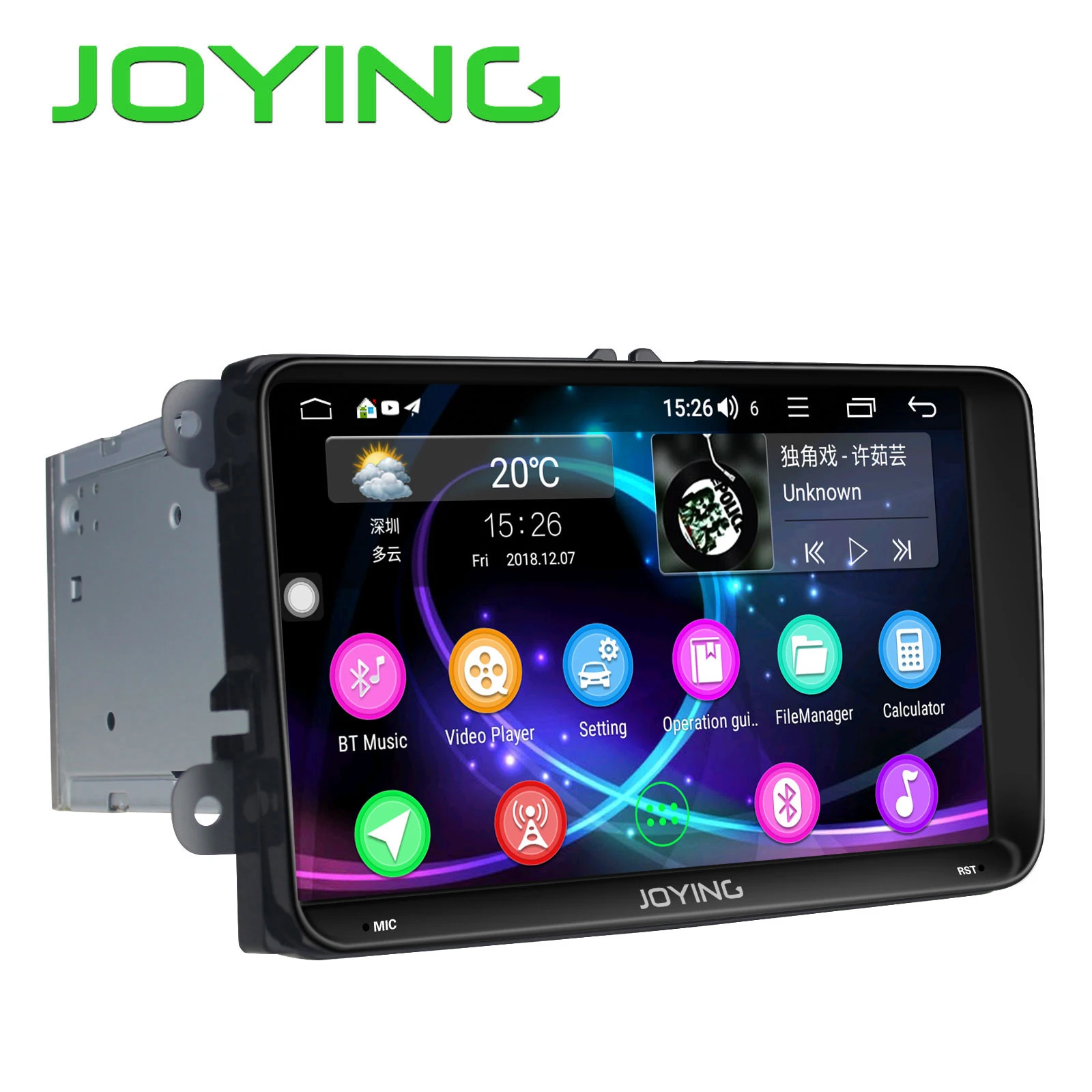 Perfect 9"Head Unit Octa Core 2GB+32GB Android 8.1 Car Radio Stereo For Volkswagen VW Passat B6 Golf GPS Navigation No DVD Player Mirror 4