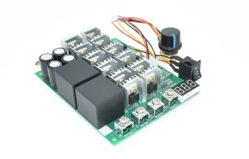 

Two-way motor reverse switch DC motor drive governor with scale positioning 12V24V36V48V