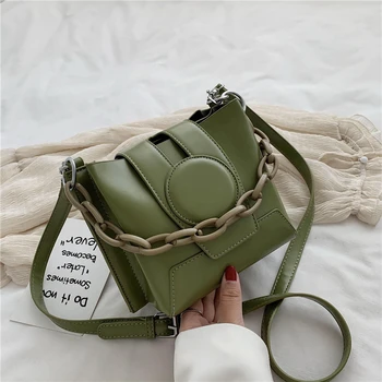 

Small Bucket Bags Lady PU Leather Crossbody Bags For Women 2020 Simple Shoulder Handbags Female Travel Cross Body Bag