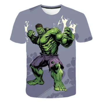 

Marvel Hero Hulk Children'S Clothes Cool Cartoon Boy T-Shirt New Comfortable And Breathable Children'S Summer Clothes