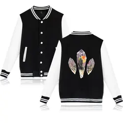 Новинка, куртки с темными кристаллами 2, модный пиджак для мальчиков и девочек, популярная бейсбольная куртка с темными кристаллами 2