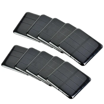 

10Pcs Solar Panels 2V 160Ma Monocrystalline Silicon Solar Cells Battery