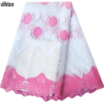 

African Lace Fabric 2019 Milk silk Lace Fabrics High Quality Mesh Lace Embroidery French Tulle Lace Fabric For Wedding F4-2664