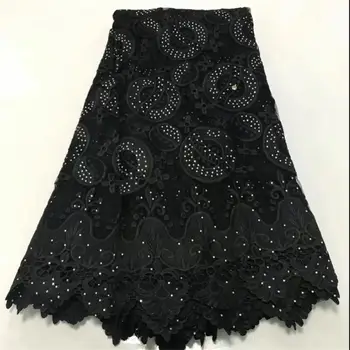 

African Lace Fabric 2020 Embroidered Nigerian Laces Fabric Bridal High Quality French Tulle Lace Fabric For Women Dress JAUN
