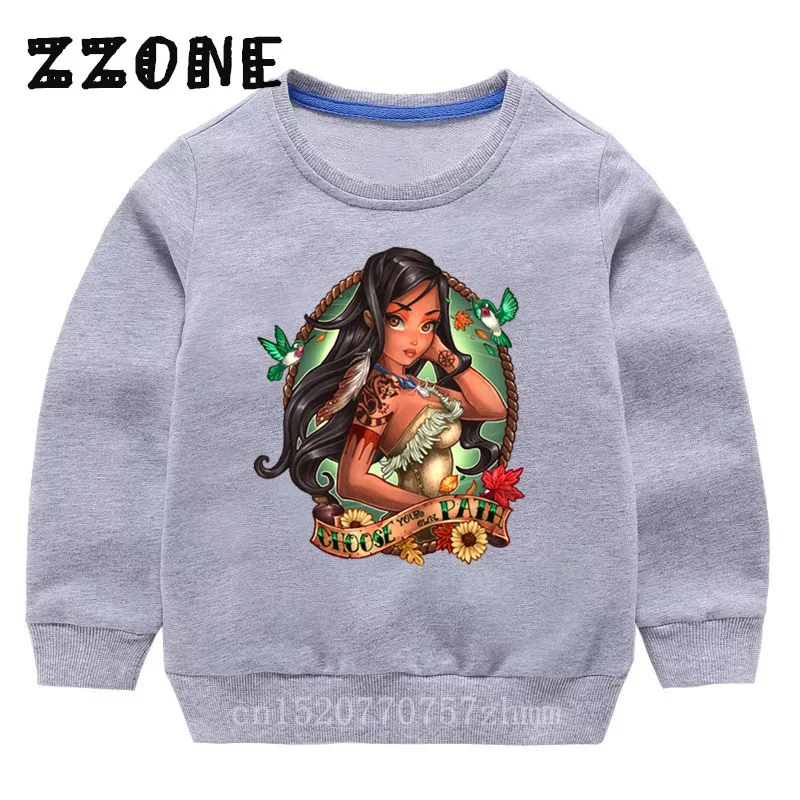Детские толстовки с капюшоном в европейском стиле; свитера принцессы с героями мультфильмов; Новое поступление года; свитшоты для маленьких девочек; осенние детские толстовки; KYT5300
