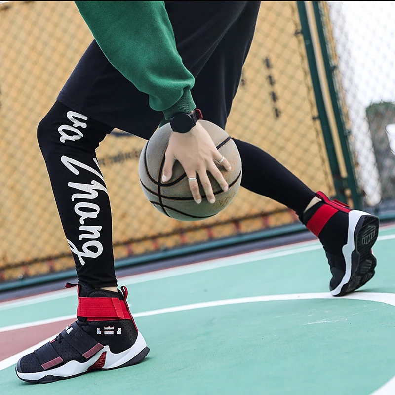 Новая мужская баскетбольная обувь; zapatillas hombre Deportiva Lebron; дышащие мужские Ботильоны; баскетбольные кроссовки; спортивная обувь