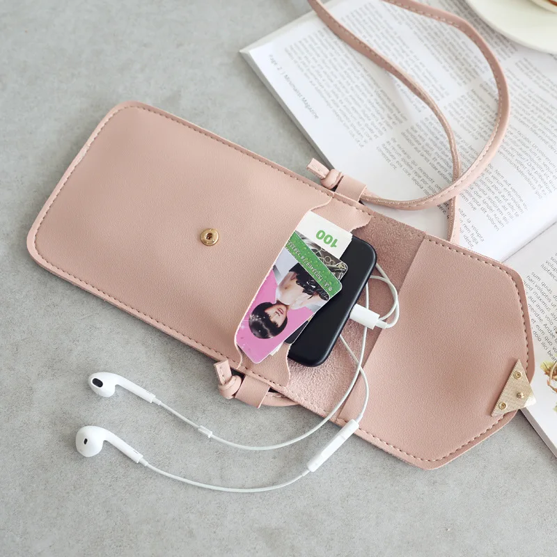 Touch Screen Cell Phone Purse Women Smartphone Bags Wallet Leather Shoulder Strap Handbag Women Bag for Iphone