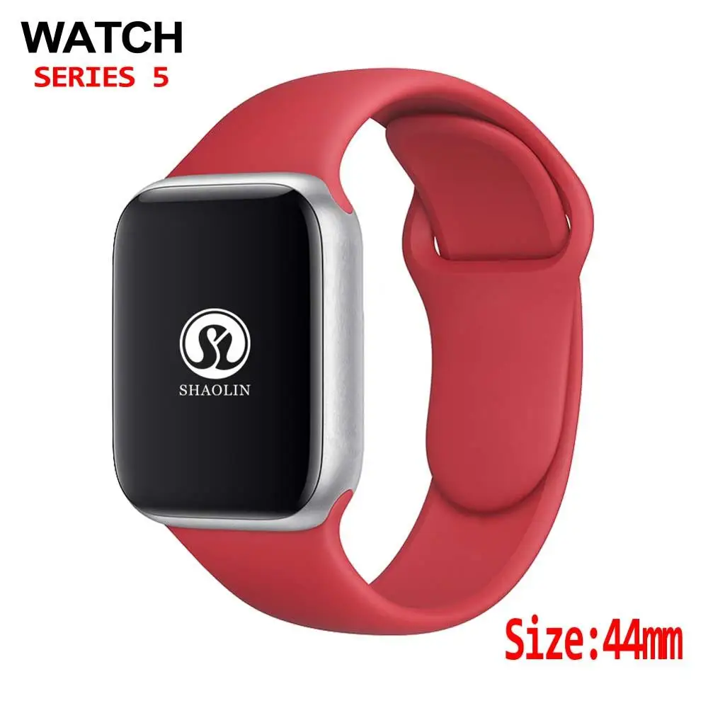 44 мм Bluetooth Смарт часы серии 4 1:1 чехол для смарт часов apple Watch iOS Android Samsung телефон