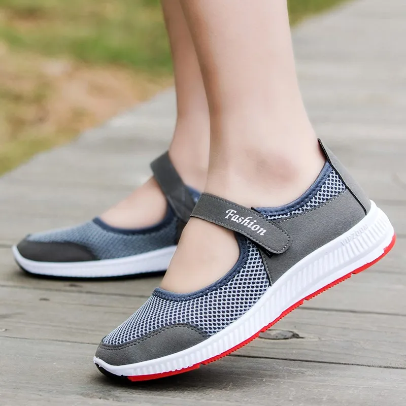 Cresfimix zapatos planos de mujer Женская мода Удобная обувь без застежки на плоской подошке