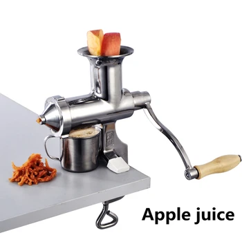 

stainless steel wheatgrass juicer, hand-cranked fruit and vegetable wheat seedling juice machine, ginger juice machine