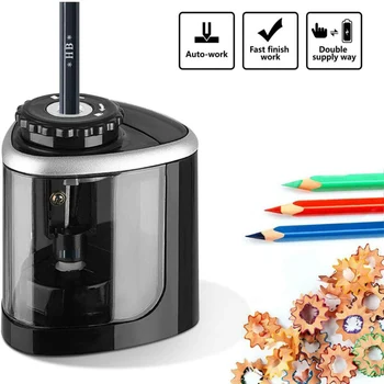 

New Electric Auto Pencil Sharpener Touch Switch Pencil Sharpener For Pencil and Color Pencil School Office Home Stationery