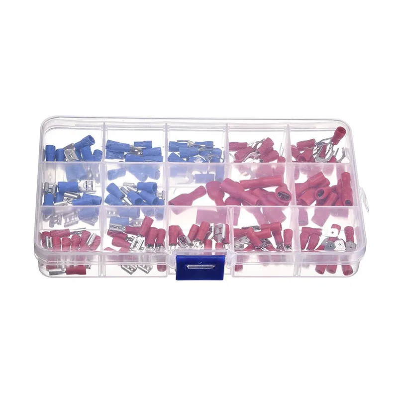 

Garages Connectors Mechanics Workshops Cars Vans Set Crimp Spade Terminals 140Pcs Supplies