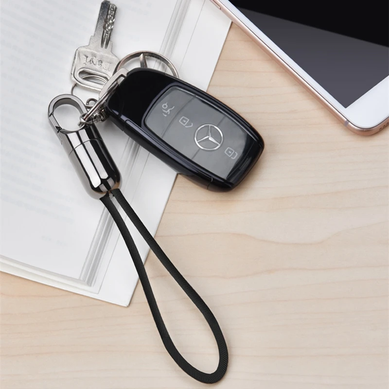 Модный мини брелок USB кабель для Micro usb type-C кабель для iPhone XR X HUAWEI samsung Xiaomi 2A зарядный кабель