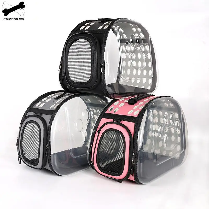 Pet Backpack Outbound Carrier Bag Goods For Cats Breathable Sac Chat Portable Pet Transport Washable Ladder For Dogs