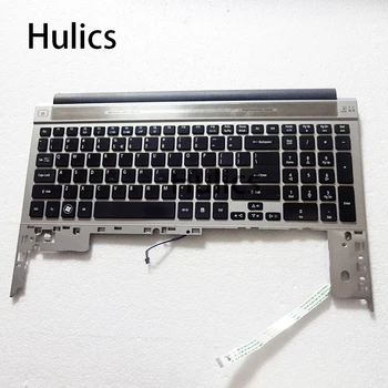 

Hulics Original for acer 5830 5830TG 5830T power switch button board LS-7223P keyboard C cover speaker