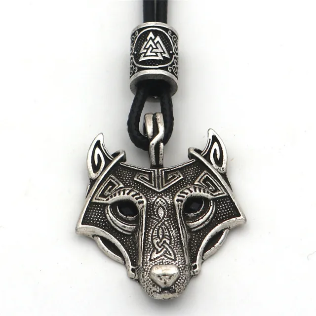 Black Valknut Silver