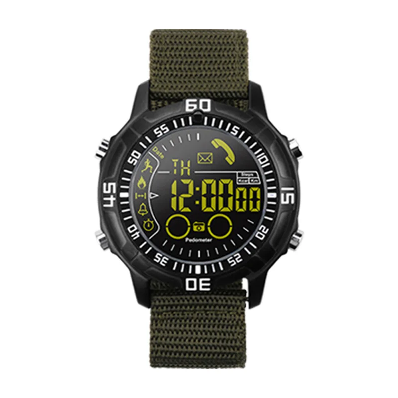 Canvas band EX28A Смарт-часы для мужчин несколько фитнес-трекер сообщение напоминание о звонках монитор сна Smartwatch для IOS Android Водонепроницаемый IP68 - Цвет: Canvas band