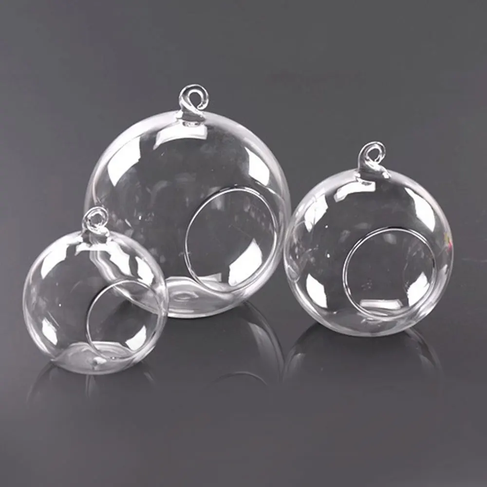 Держатель свечи подсвечник держатель для чайной свечи BAUBLE насадка шар стекло для Diy Прямая